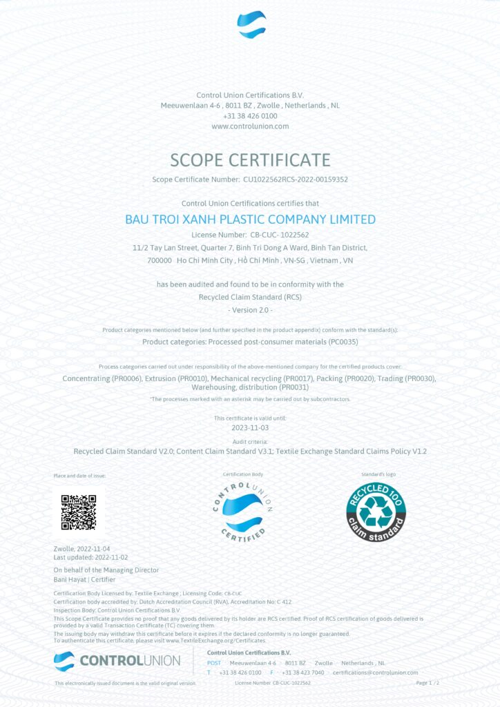 chứng nhận RCS Bầu Trời Xanh_page-0001